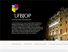 Tablet Screenshot of bjop-france.com